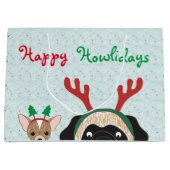 ハッピーハウリデイズ抱き枕 ラージペーパーバッグ (正面)