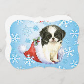 ハッピーハウリデイズ日本のチン シーズンカード (正面/裏面)