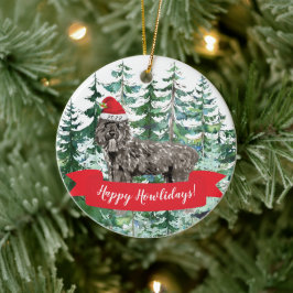 ハッピーハウリデイズ フランドル・ブーヴィエのクリスマス セラミックオーナメント