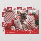 ハッピーハウリ⎢デイズフォトホリデーカード シーズンカード (正面/裏面)