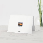 ハッピーハスキー犬と魔女カード カード (裏面)