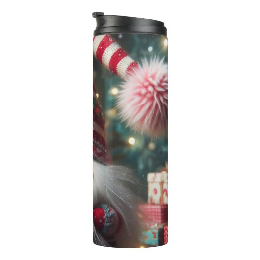 ハッピーハットストライプの格言 タンブラー (回転右)