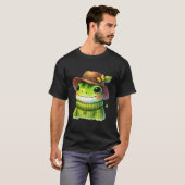 ハッピーハットフロッグ Tシャツ (正面フル)