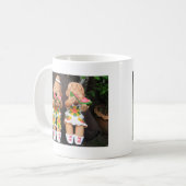 ハッピーハッピーかわいい コーヒーマグカップ (正面左)