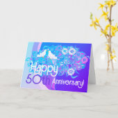 ハッピーハッピーハドブ記念日カード カード (黄色い花)