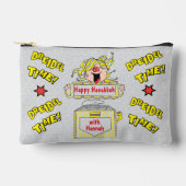ハッピーハッピーハヌカ アクセサリーポーチ (正面)