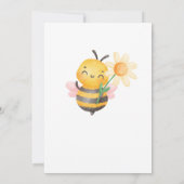 ハッピーハニーイエローガールズ1st誕生日 招待状 (裏面)