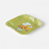 ハッピーハニービー ペーパープレート (傾斜あり)