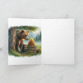 ハッピーハニーベア引用文 カード (内部)