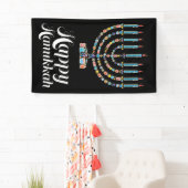 ハッピーハヌカバナー 横断幕 (インサイチュ)