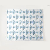 ハッピーハヌカパーティーの背景 写真用背景 タペストリー (正面(横))