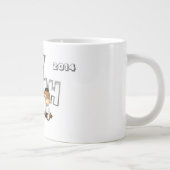 ハッピーハヌカーお祝い- ジャンボコーヒーマグカップ (右)