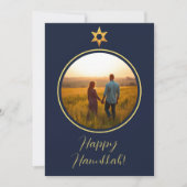 ハッピーハヌカーかわいい写真 シーズンカード (正面)