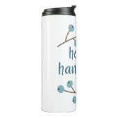 ハッピーハヌカーとベリーブランチ タンブラー (回転左)