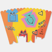 ハッピーハヌカーカラフル踊りドレイデス フェイバーボックス (見開き)