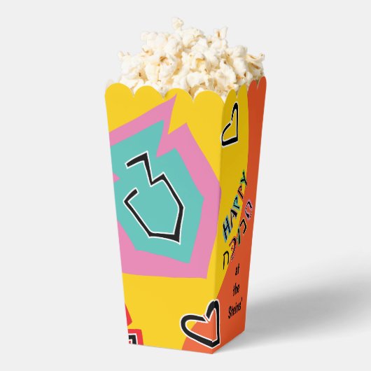 ハッピーハヌカーカラフル踊りドレイデス フェイバーボックス (はじけた状態)