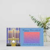 ハッピーハヌカーテンプレート シーズンカード (スタンド正面)