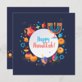 ハッピーハヌカーパーティービューティフルデコレーション (正面/裏面)