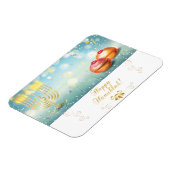 ハッピーハヌカーフェスティバルフェスティバル装飾 マグネット (左側)