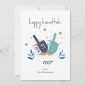 ハッピーハヌカーフローラドレデルカード( シーズンカード (正面)