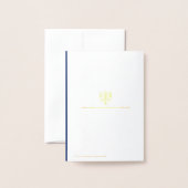 ハッピーハヌカー実在フォイルカード 箔カード (裏面封筒付き)