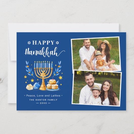 ハッピーハヌカー平和ラブライトスター2写真 シーズンカード (正面)