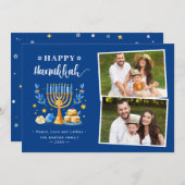 ハッピーハヌカー平和ラブライトスター2写真 シーズンカード (正面/裏面)