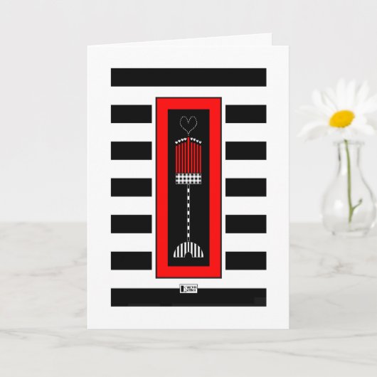 ハッピーハヌカー恵み!カード カード (小さな植物)