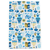 ハッピーハヌカー抱き枕 ミディアムペーパーバッグ (正面)