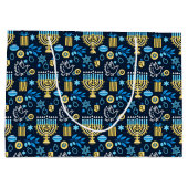 ハッピーハヌカー抱き枕 ラージペーパーバッグ (裏面)