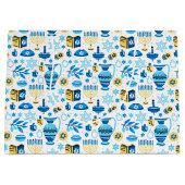 ハッピーハヌカー抱き枕 ラージペーパーバッグ (正面)