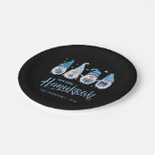 ハッピーハヌカー格言おもしろいファミリー(ユダヤ教)メノラードリデル ペーパープレート (アングル)