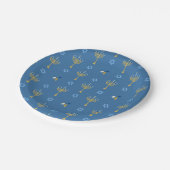 ハッピーハヌカー紙プレート ペーパープレート (アングル)