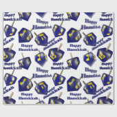 ハッピーハヌカー紡績夢 ラッピングペーパー (フラット)