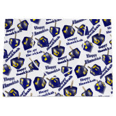 ハッピーハヌカー紡績夢 ラージペーパーバッグ (正面)