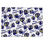 ハッピーハヌカー紡績夢 ラージペーパーバッグ (裏面)