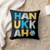 ハッピーハヌカー装飾用クッション クッション (ブランケット)