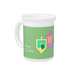 ハッピーハヌカー語（ヘブライ語） ピッチャー