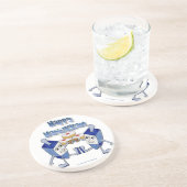 ハッピーハヌカー踊りドレイドスジェリードーナツ コースター (側面)