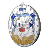 ハッピーハヌカー踊りドレイドスジェリードーナツ ダーツボード (正面右)