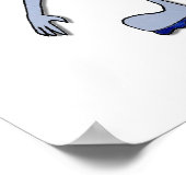 ハッピーハヌカー踊りドレイドスジェリードーナツ ポスター (角)