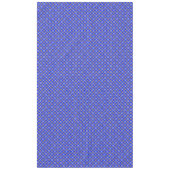 ハッピーハヌカー金ゴールド、シルバー、ブルーレース テーブルクロス (正面)