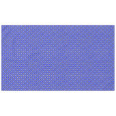 ハッピーハヌカー金ゴールド、シルバー、ブルーレース テーブルクロス (正面(横))