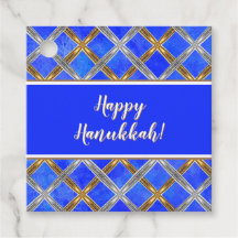 ハッピーハヌカー金ゴールド、シルバー、ホワイトレース