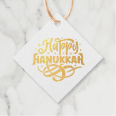ハッピーハヌカー金ゴールド フェイバータグ (正面)