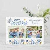 ハッピーハヌカー2フォトユダヤフェスティバル シーズンカード (スタンド正面)