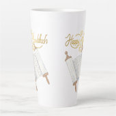 ハッピーハヌカー カフェラテマグ (正面)