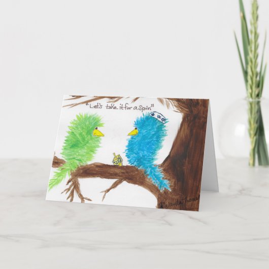 ハッピーハヌカー！ カード (正面)