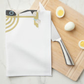 ハッピーハヌカー キッチンタオル (四つ折り)