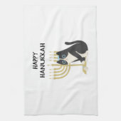 ハッピーハヌカー キッチンタオル (縦)